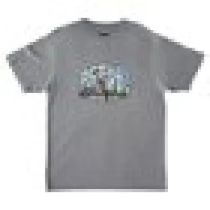 DC Star City Wide Tshirt - Pewter Potassium Spray