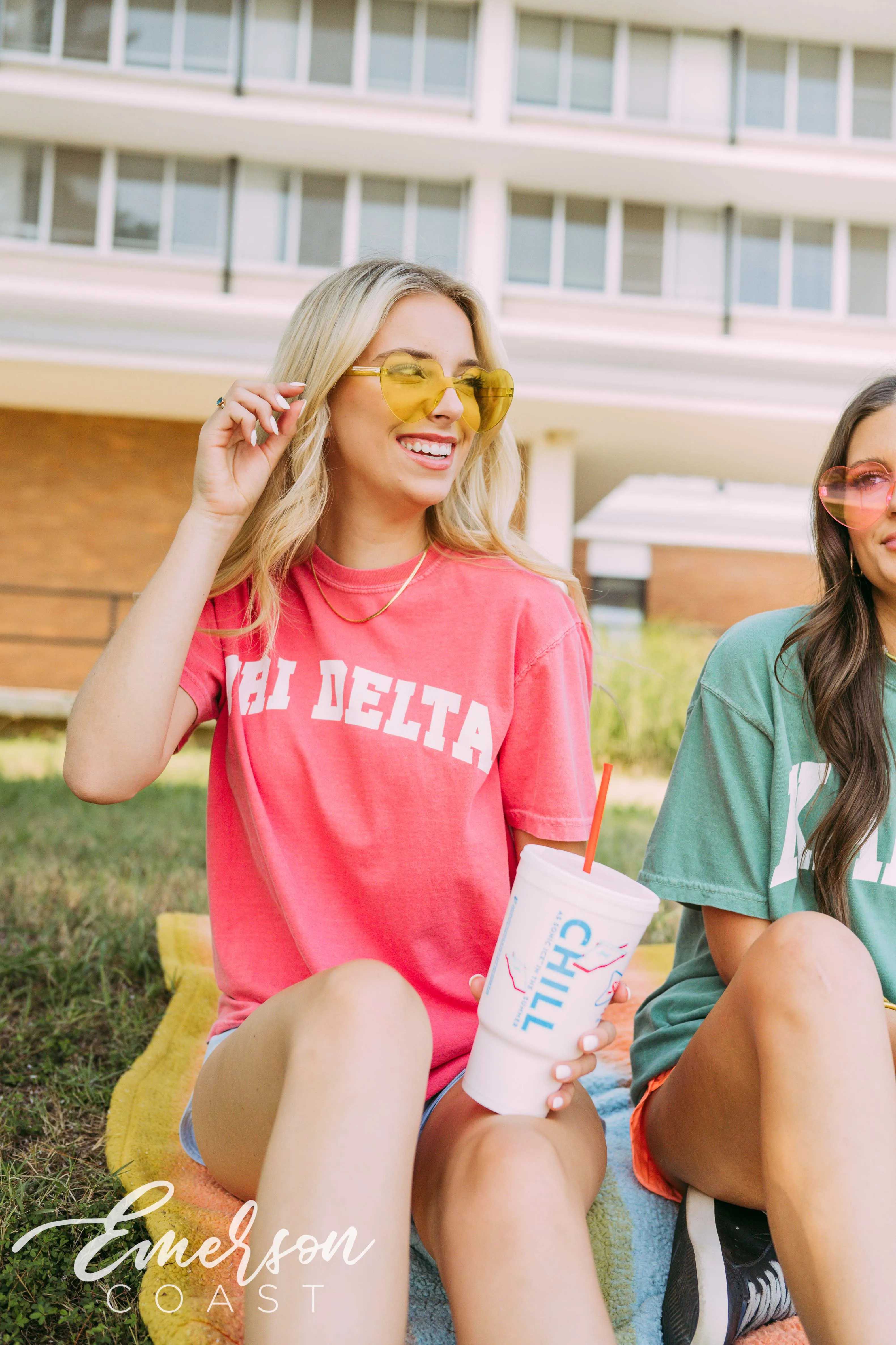 Delta Delta Delta PR Varsity Tee