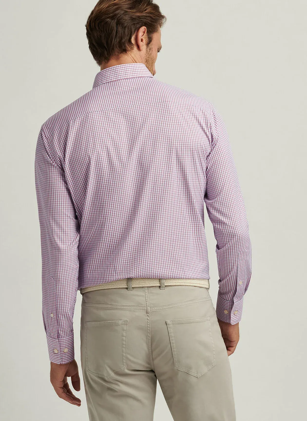 DERWENT PERFORMANCE TWILL SHIRT - GERANIUM
