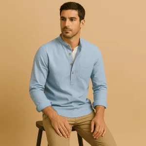 Domoir | Structured Denim Shirt