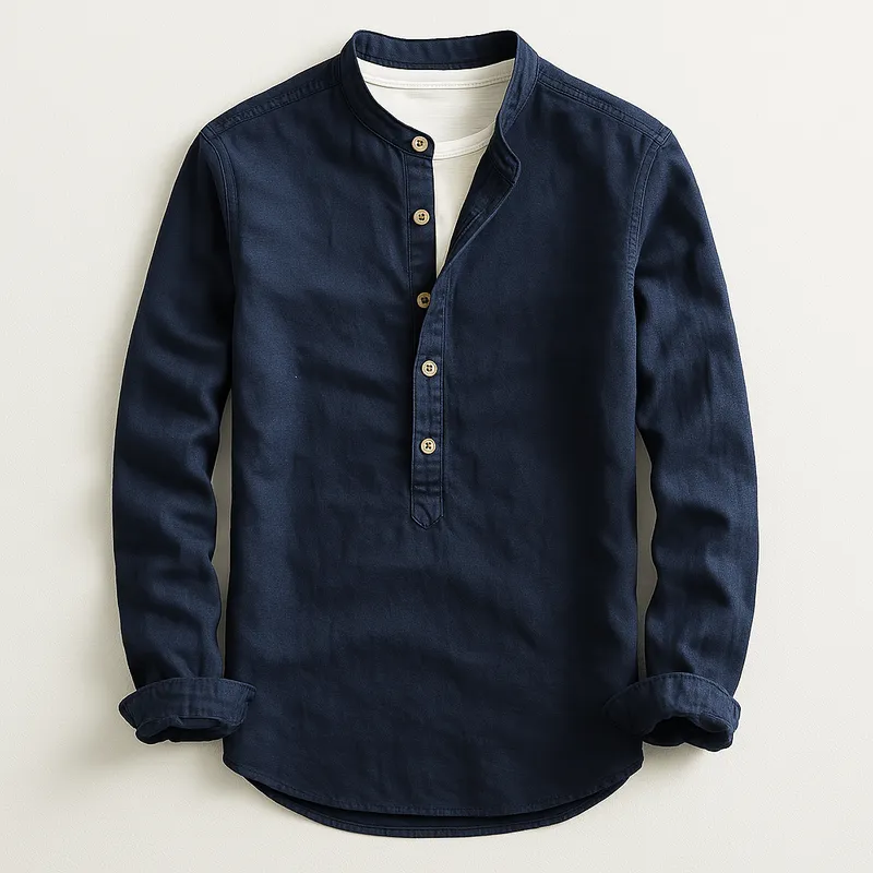 Domoir | Structured Denim Shirt