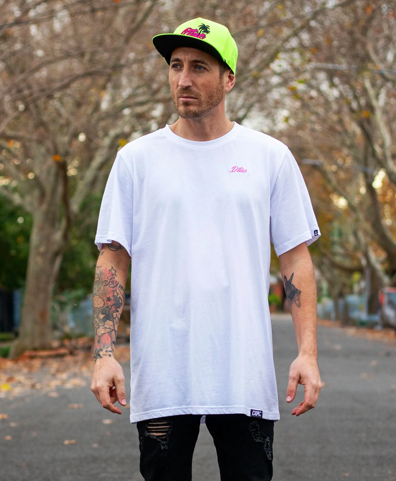 DTAC Basic Tee - White
