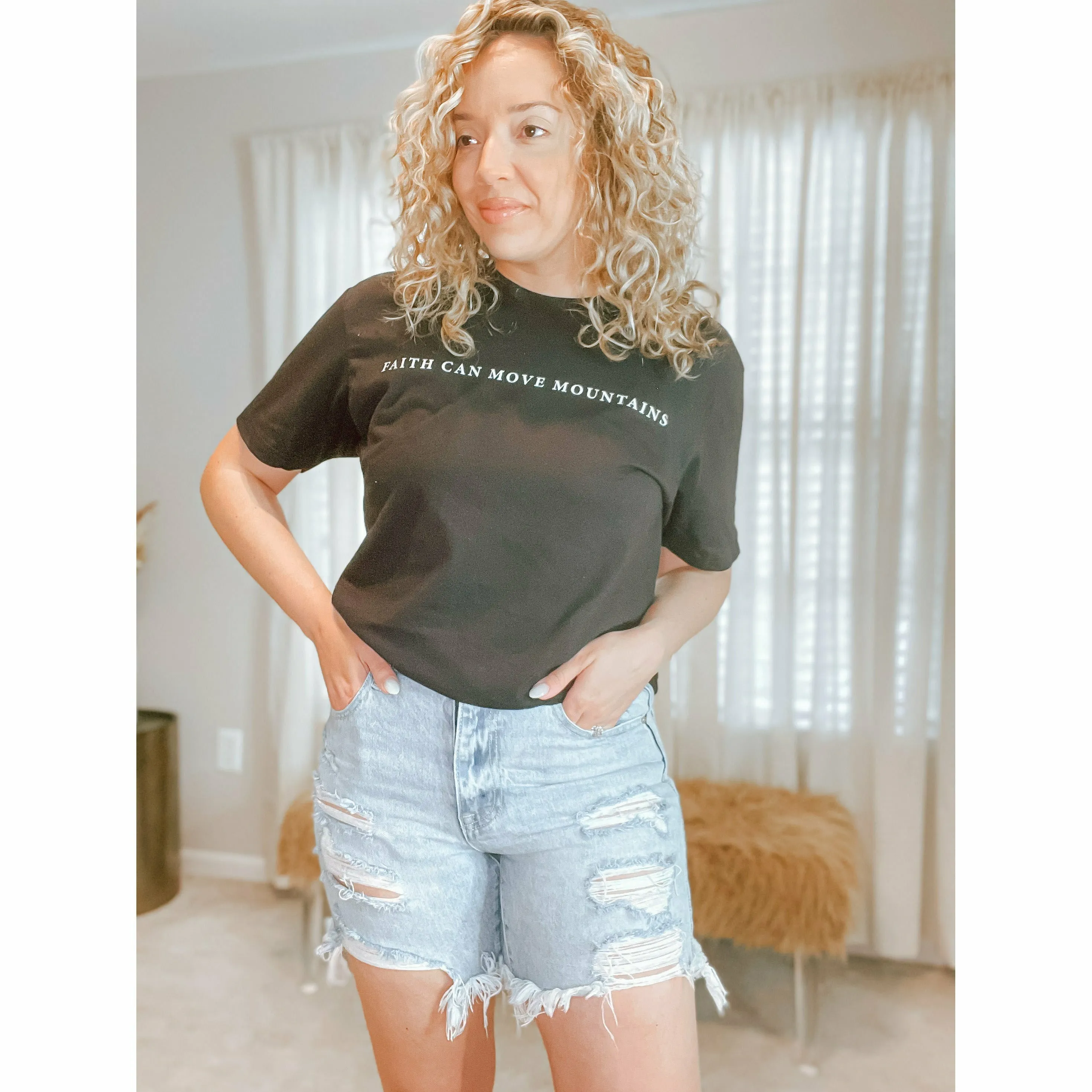 Faith Moves Mountains Tee