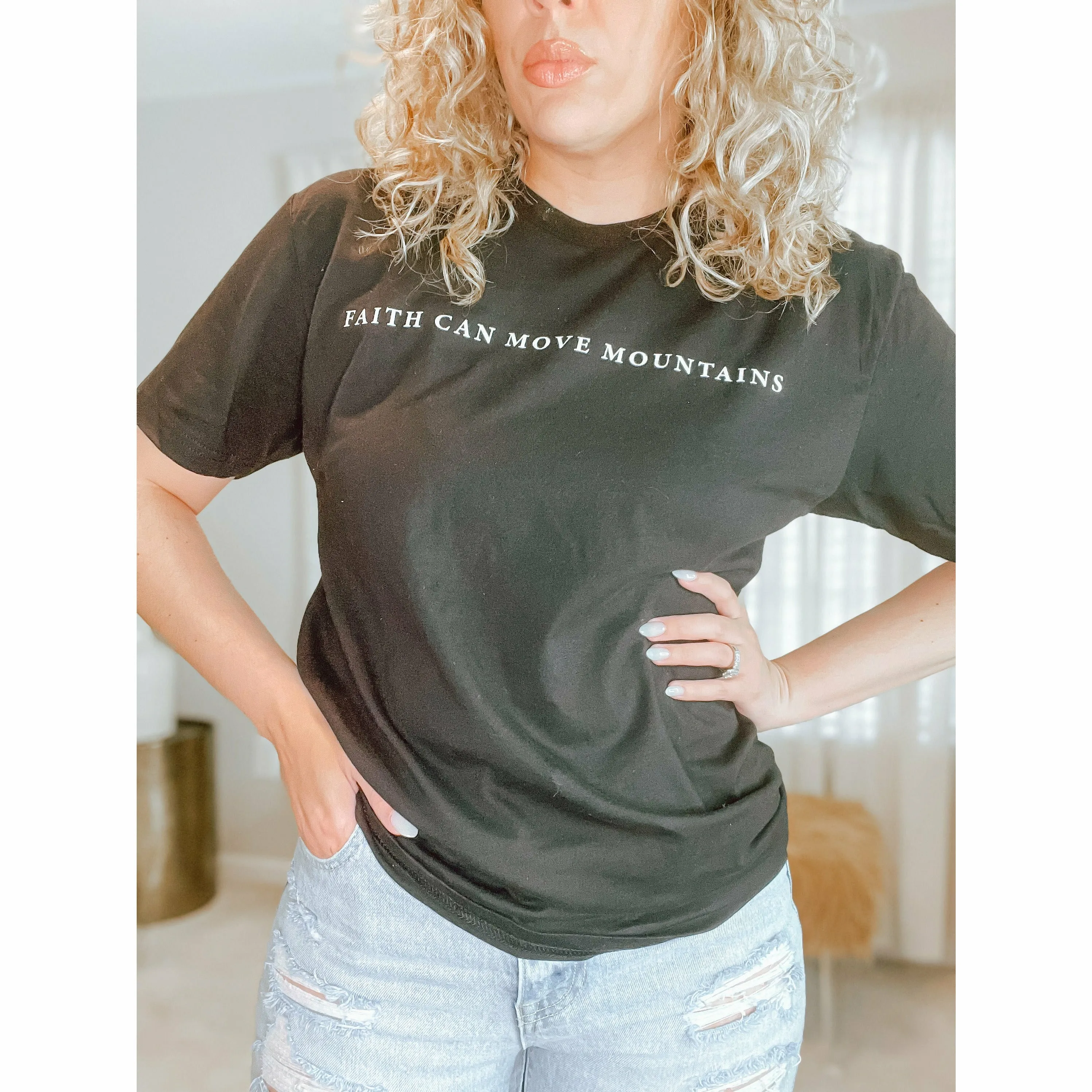 Faith Moves Mountains Tee