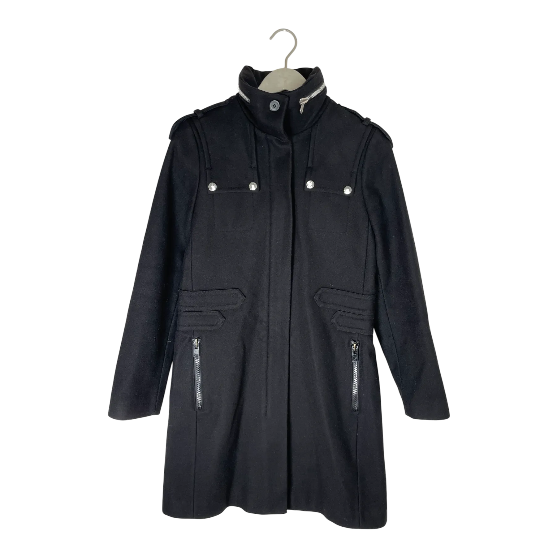 Filippa K wool mix jacket, black | woman S