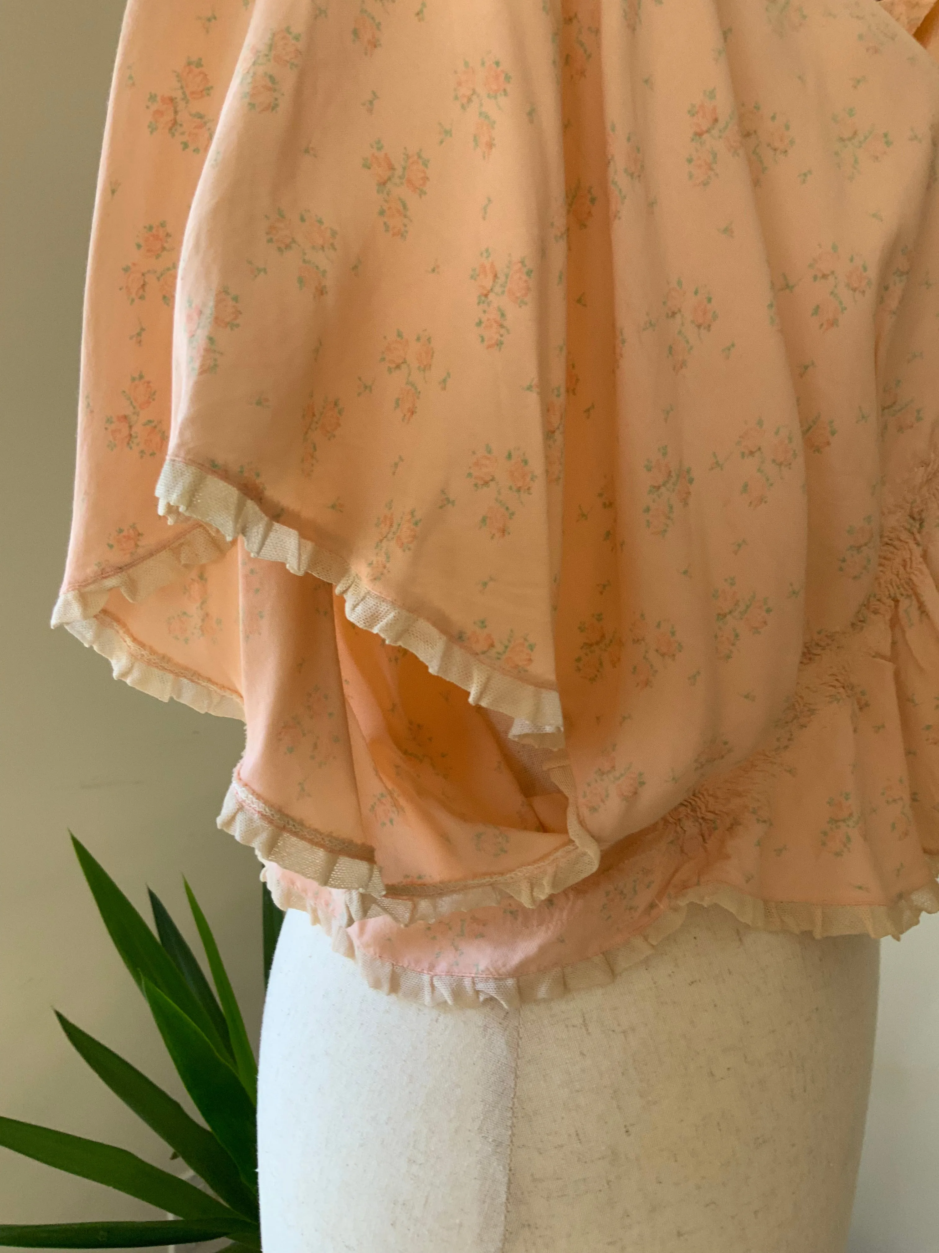 Floral bed Jacket - 40s - 40B