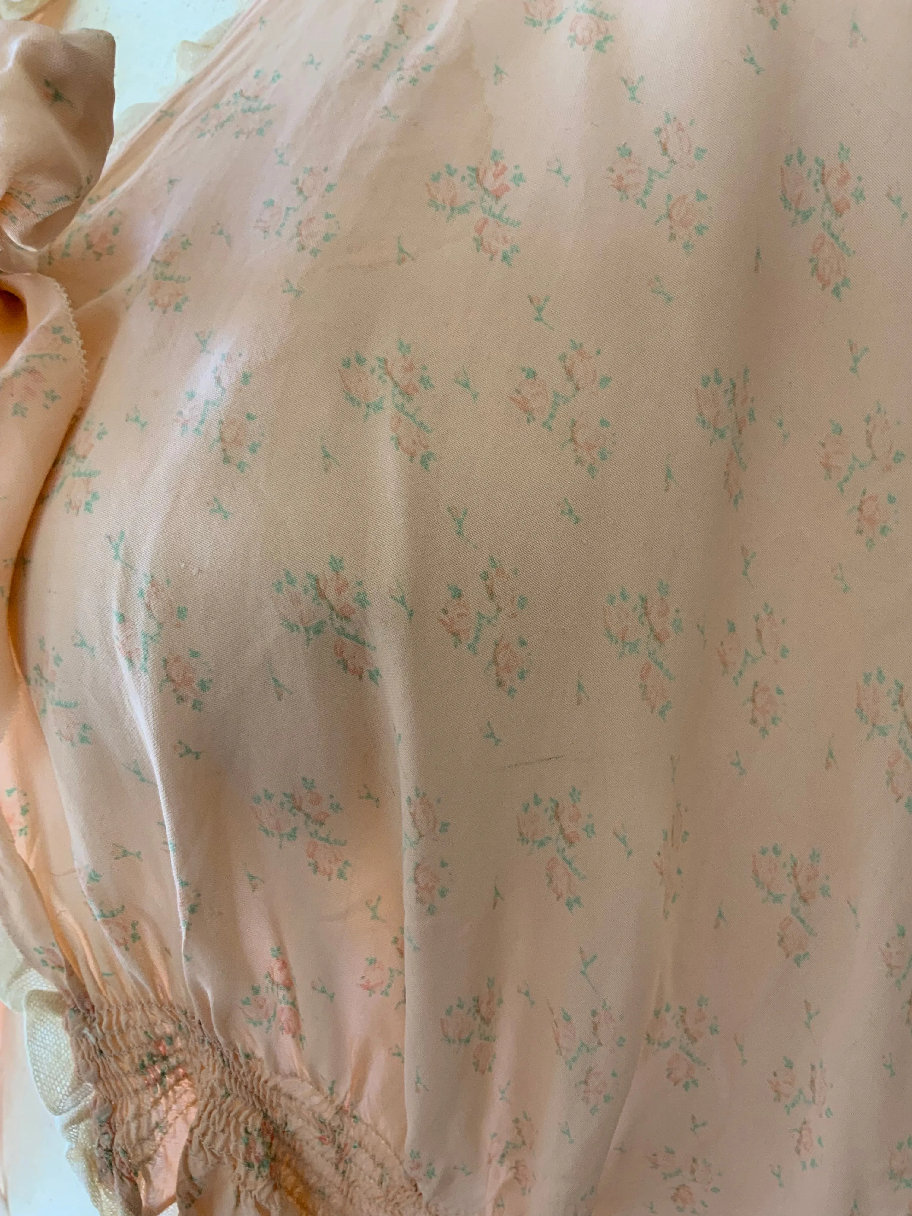 Floral bed Jacket - 40s - 40B
