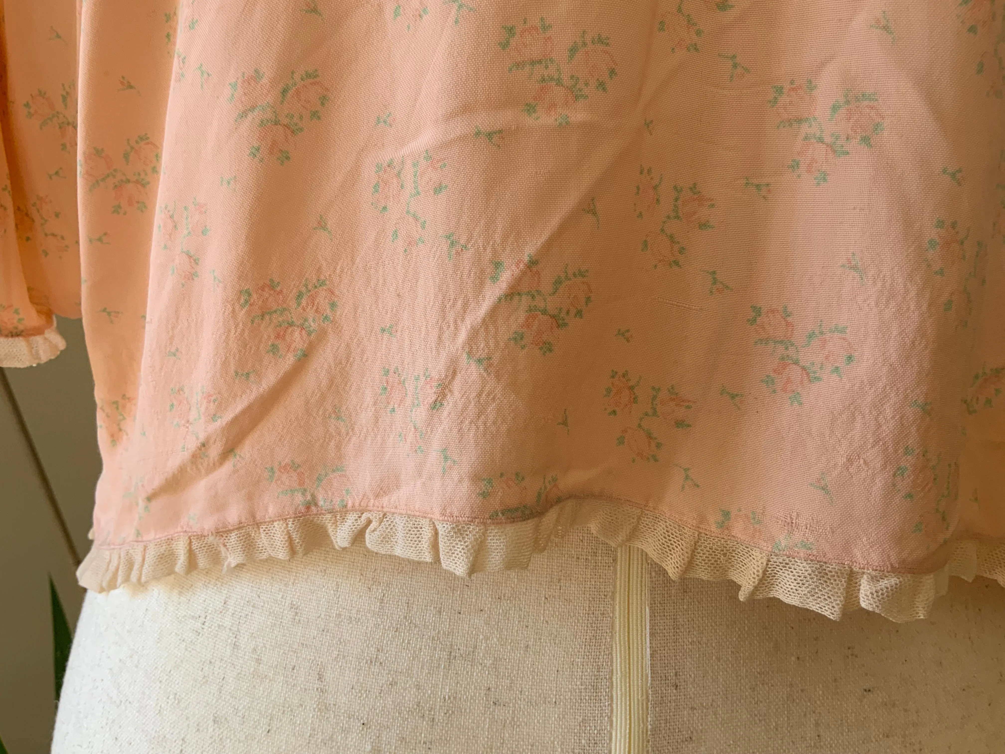 Floral bed Jacket - 40s - 40B