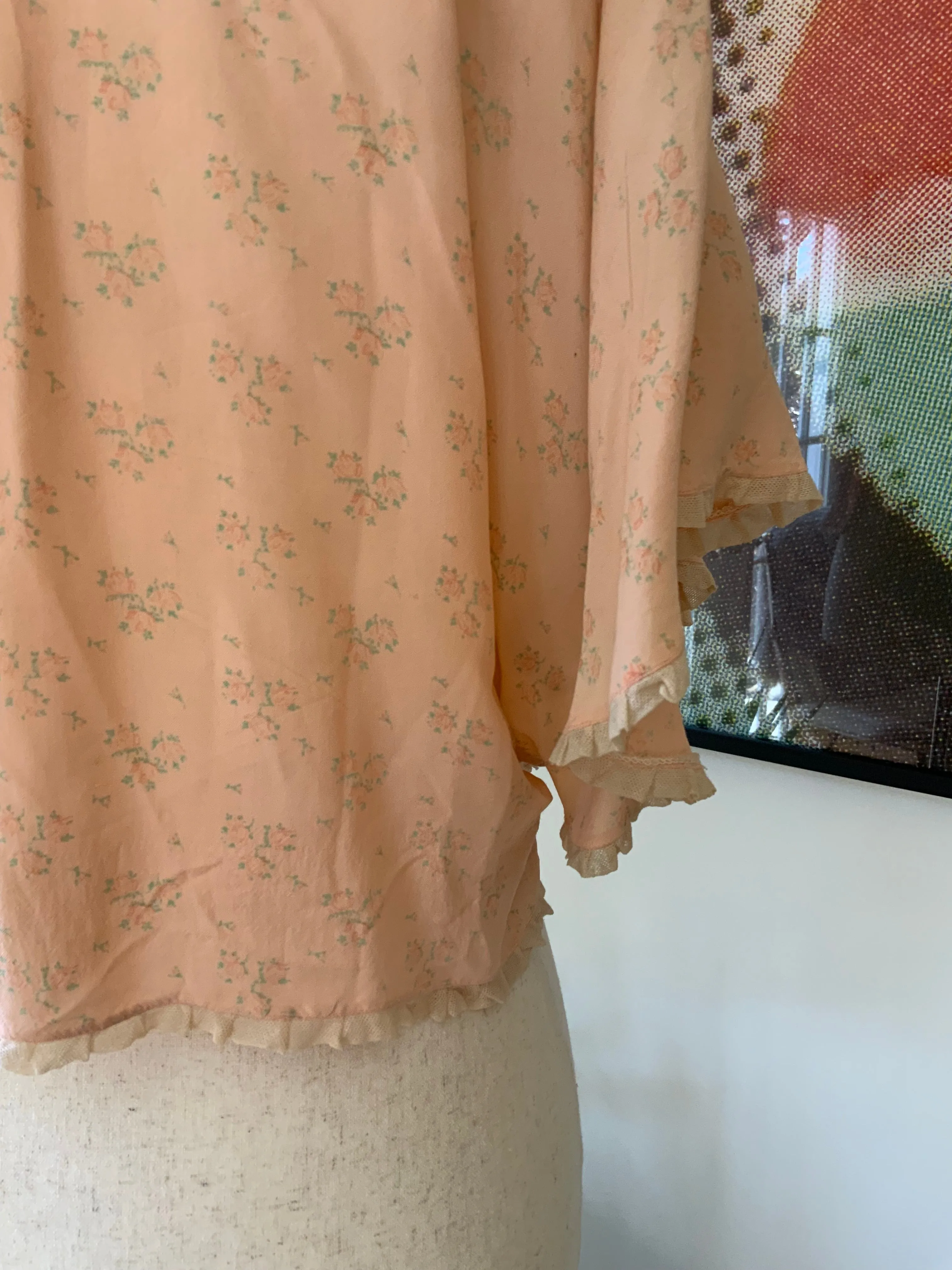 Floral bed Jacket - 40s - 40B