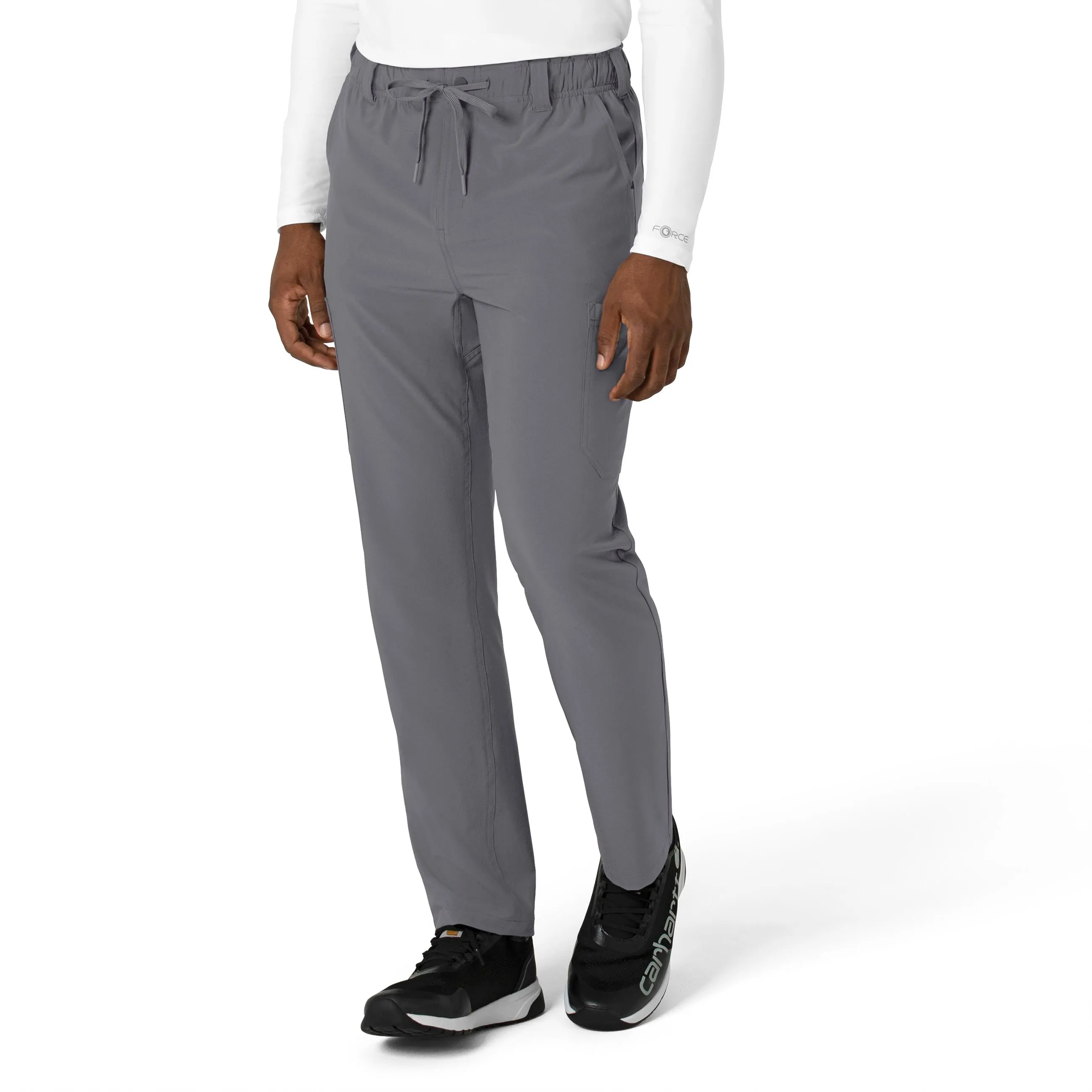 Force Cross-Flex C56410 Men's Straight Leg Scrub Pants Pewter