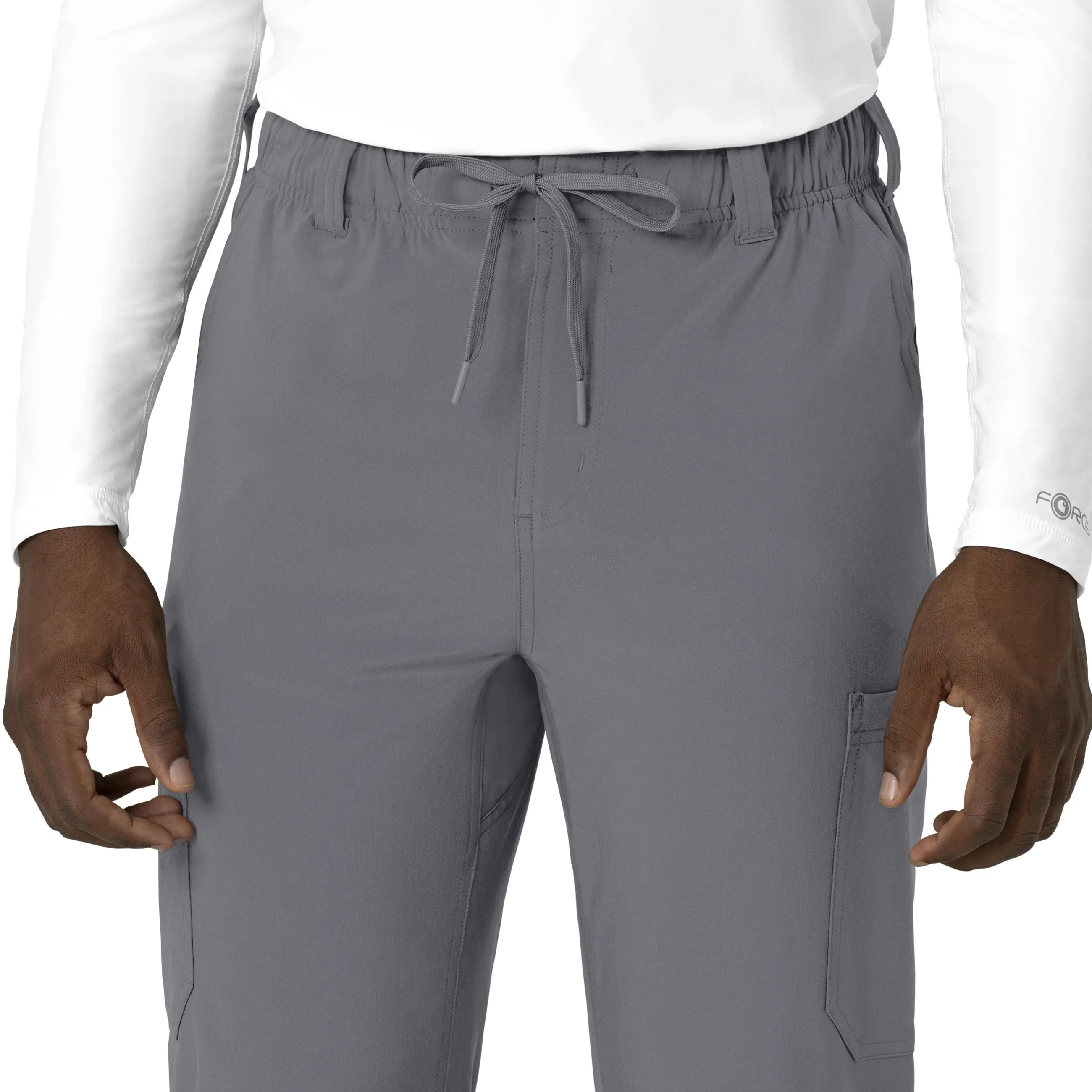Force Cross-Flex C56410 Men's Straight Leg Scrub Pants Pewter