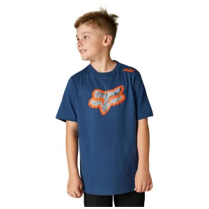 Fox Youth Karrera Head Ss Tee - Dark Indigo