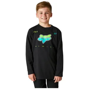 Fox Youth Rkane Ls Tee - Black