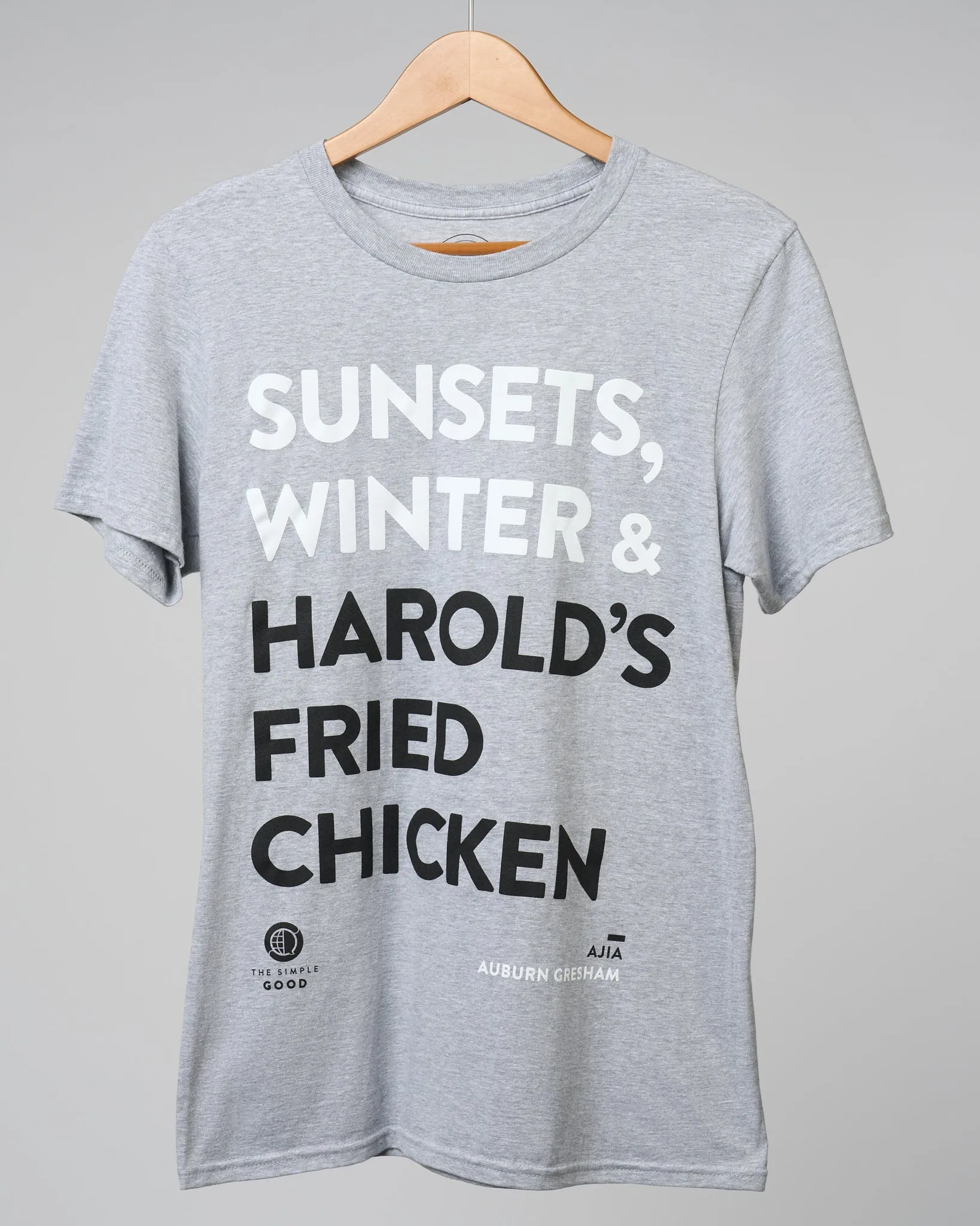 'Fried Chicken in Auburn Gresham' Light Grey Short-Sleeve Unisex T-Shirt