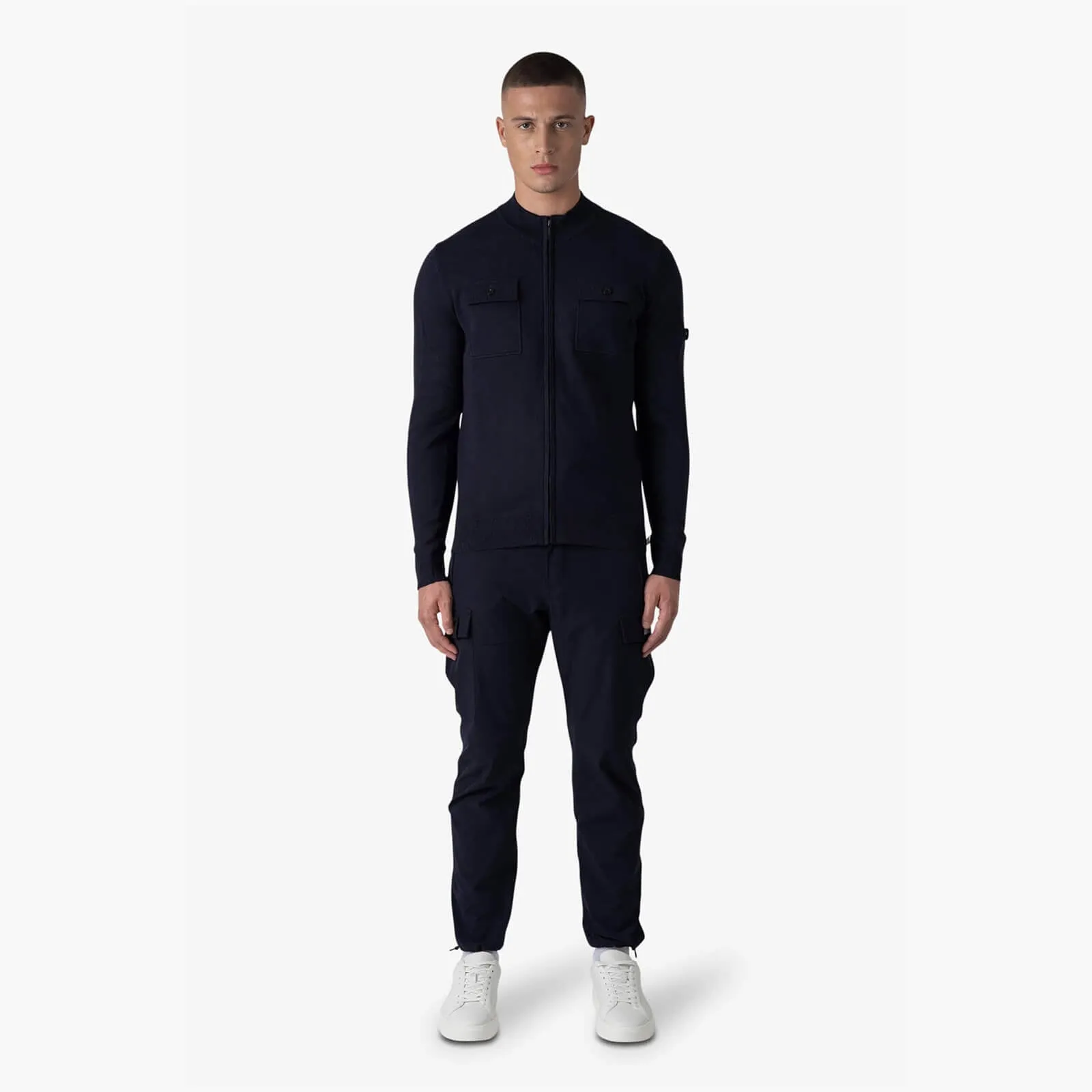 FROMANTEEL KNITTED VEST | NAVY