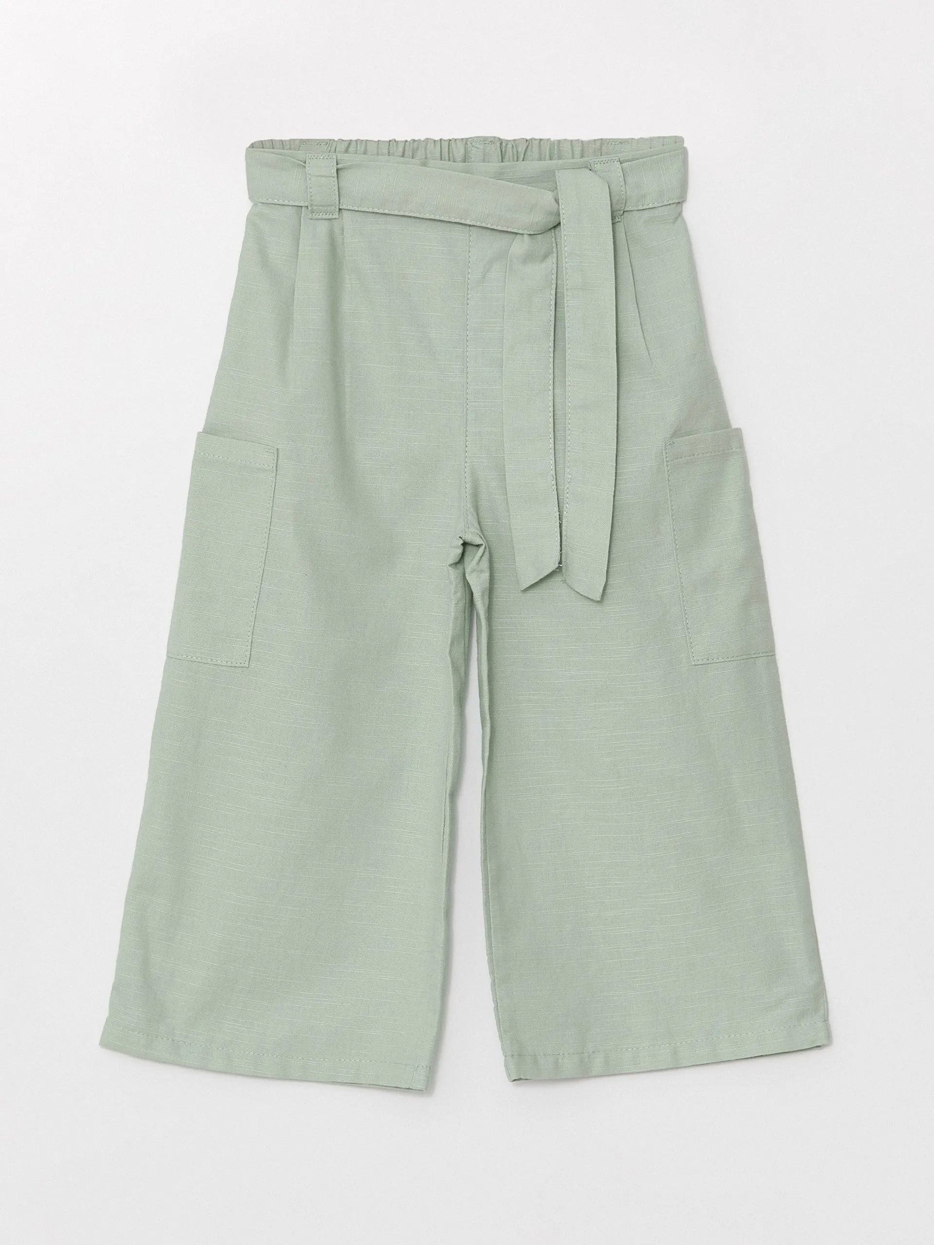 Girls Capri with Elastic Waist