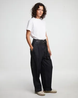 Girls of Dust - British Worker Pants Organic Denim Blue