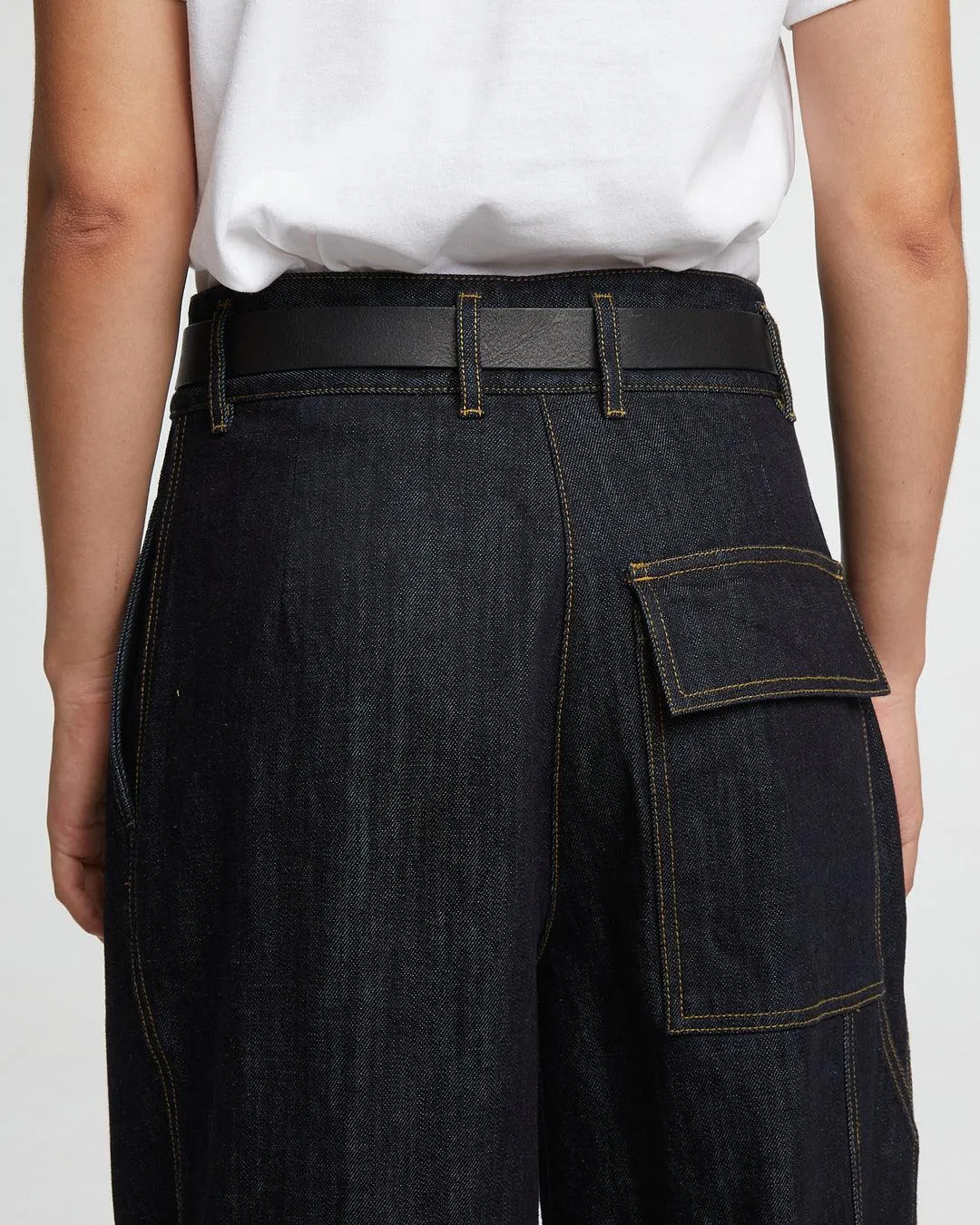 Girls of Dust - British Worker Pants Organic Denim Blue
