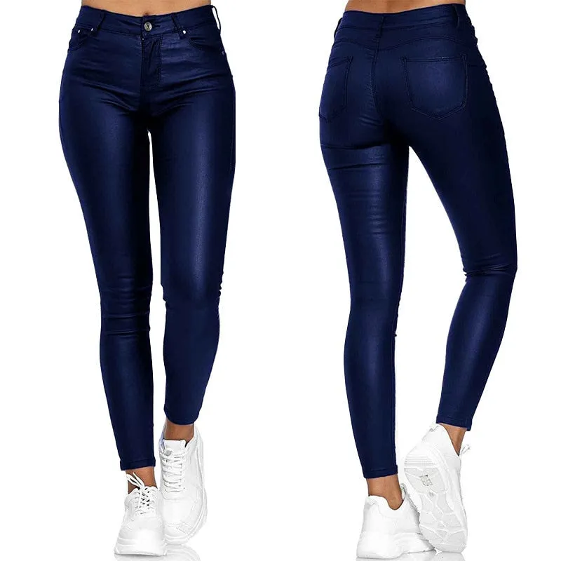 Glenda® | Stretchy leather pants
