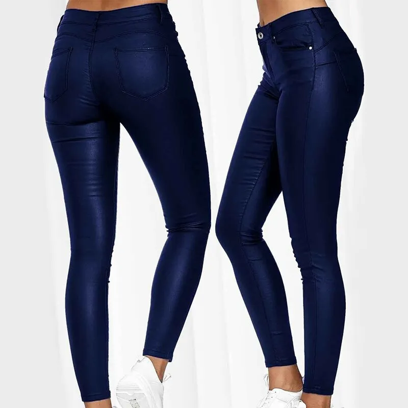 Glenda® | Stretchy leather pants