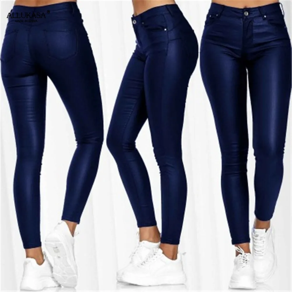 Glenda® | Stretchy leather pants