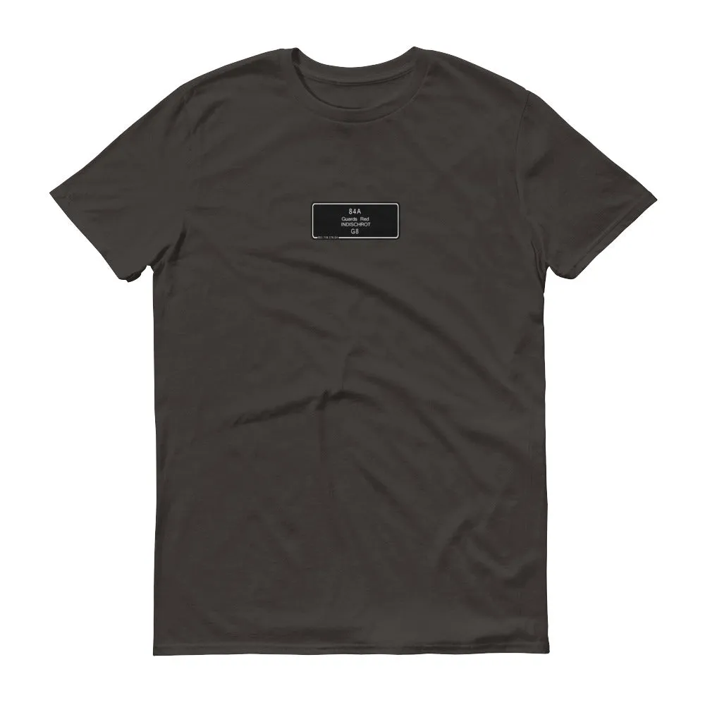 Guards Red T-Shirt, Color Code 84A, G8 (Modern)