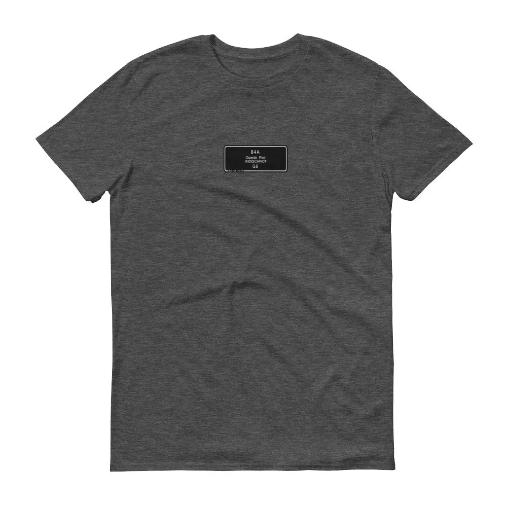 Guards Red T-Shirt, Color Code 84A, G8 (Modern)