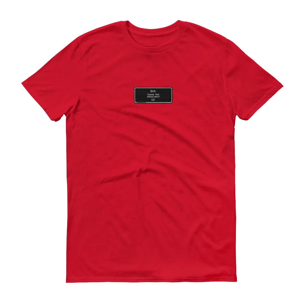 Guards Red T-Shirt, Color Code 84A, G8 (Modern)