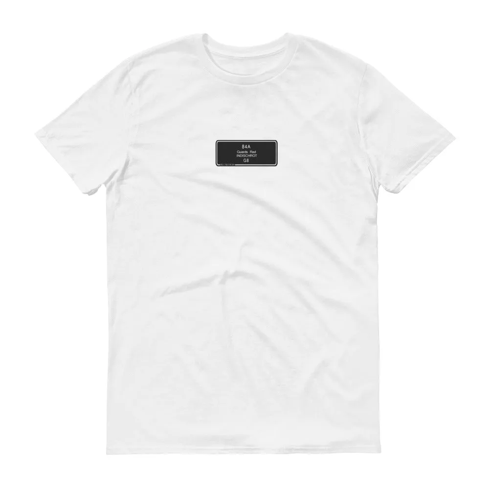 Guards Red T-Shirt, Color Code 84A, G8 (Modern)