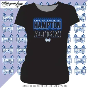 Hampton U | 90s ALUMNI Black Ladies Tees (**)