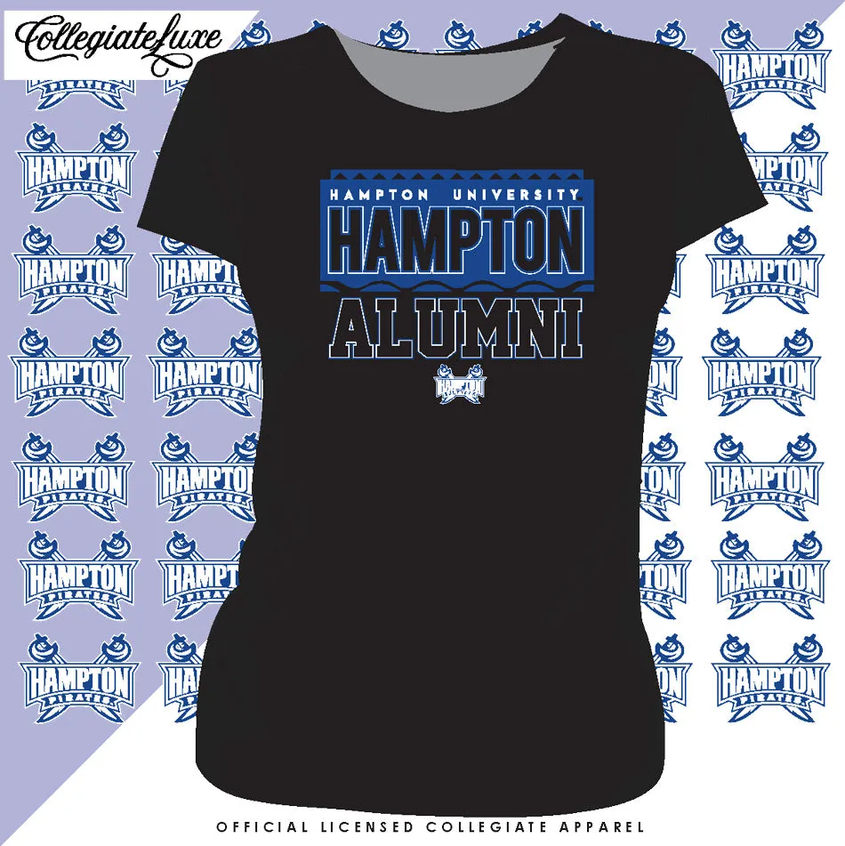 Hampton U | 90s ALUMNI Black Ladies Tees (**)