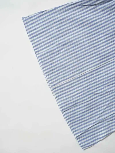 Hazel Blues® |  Striped Button Detail Long Sleeve Shirt