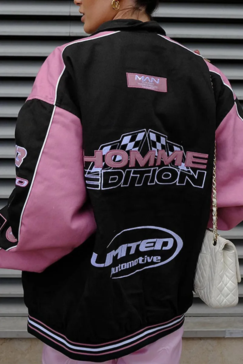HCR1066 Street Style Varsity Coat Outerwear