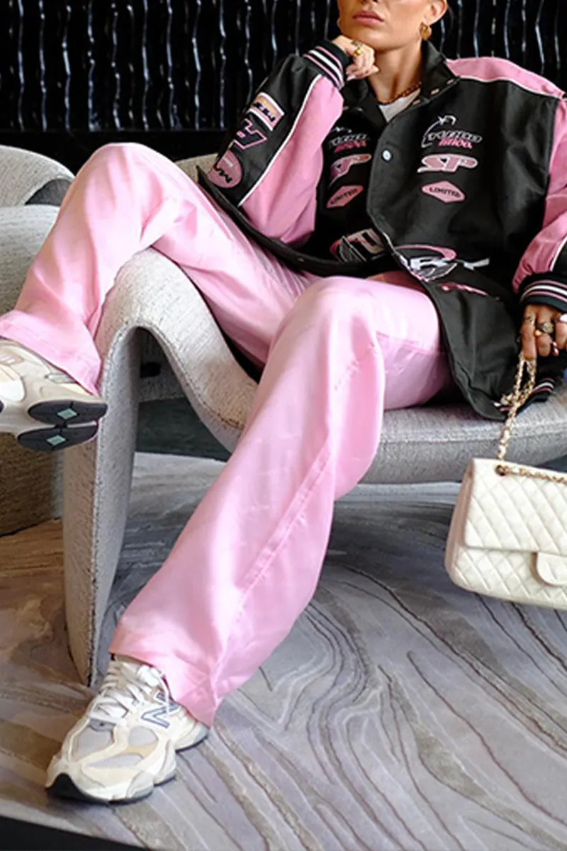 HCR1066 Street Style Varsity Coat Outerwear