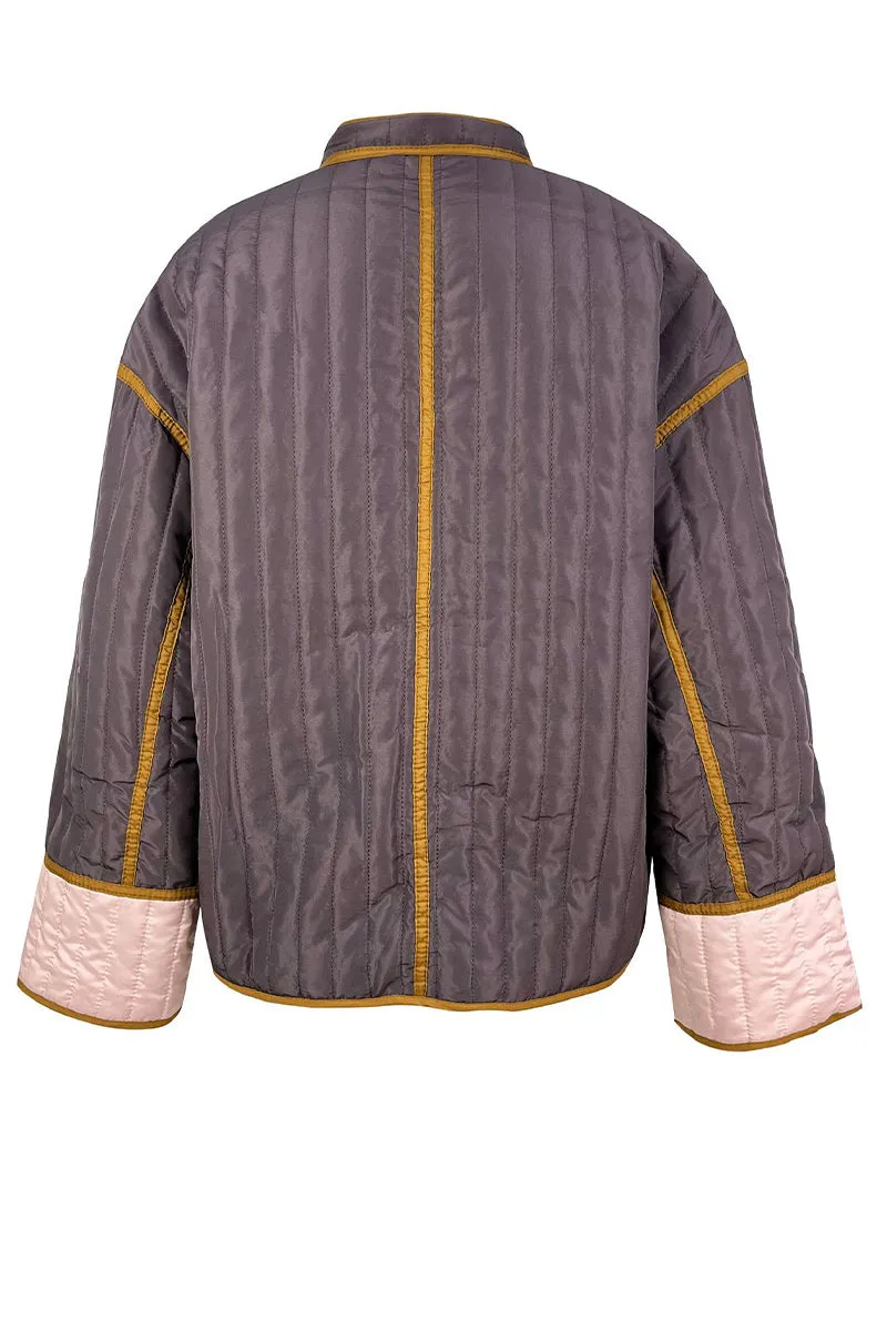HCR1115 Vintage Inspired Patchwork Jacket Outerwear