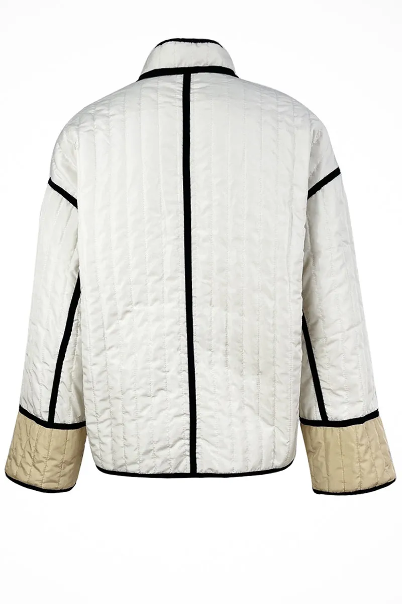HCR1115 Vintage Inspired Patchwork Jacket Outerwear