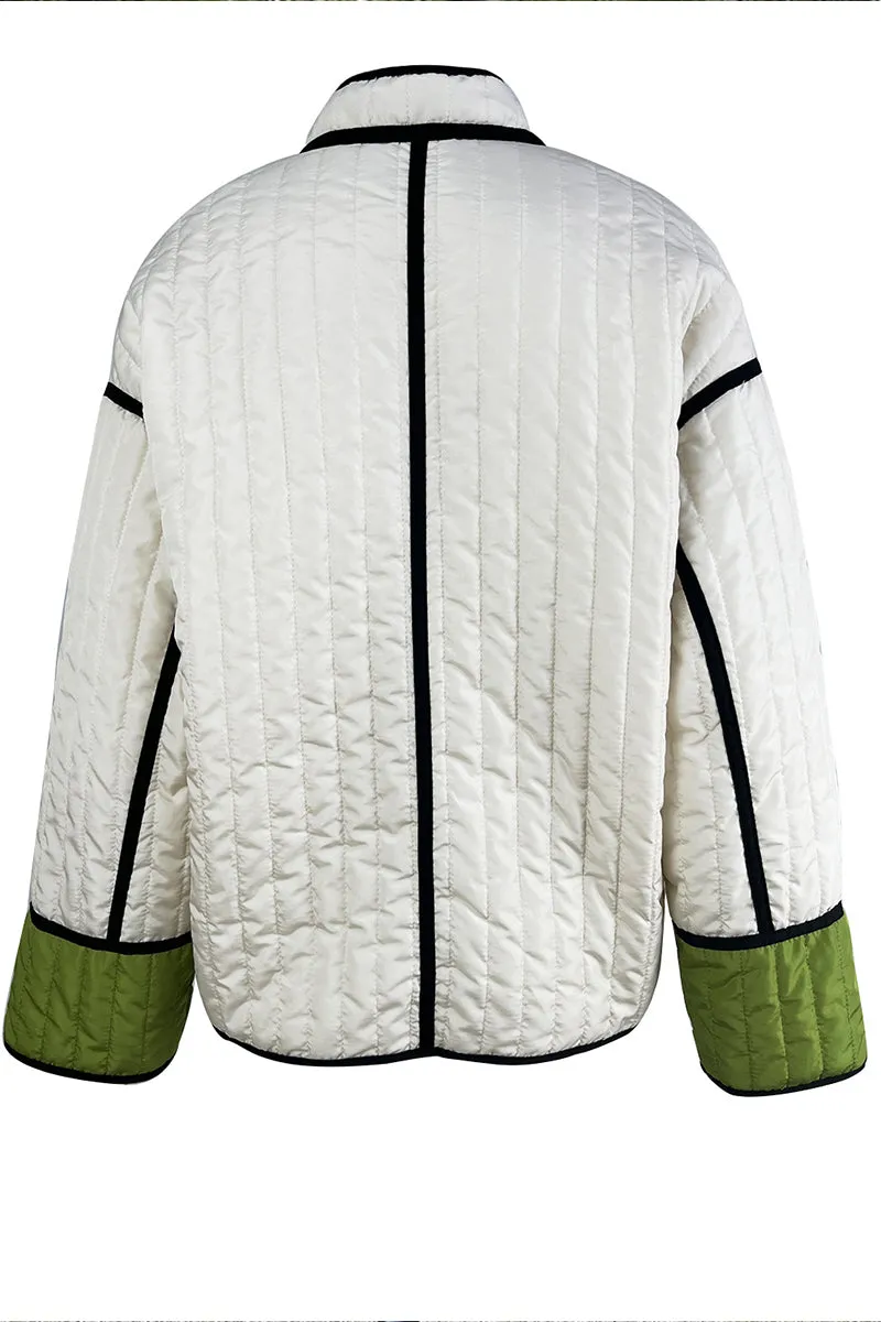 HCR1115 Vintage Inspired Patchwork Jacket Outerwear