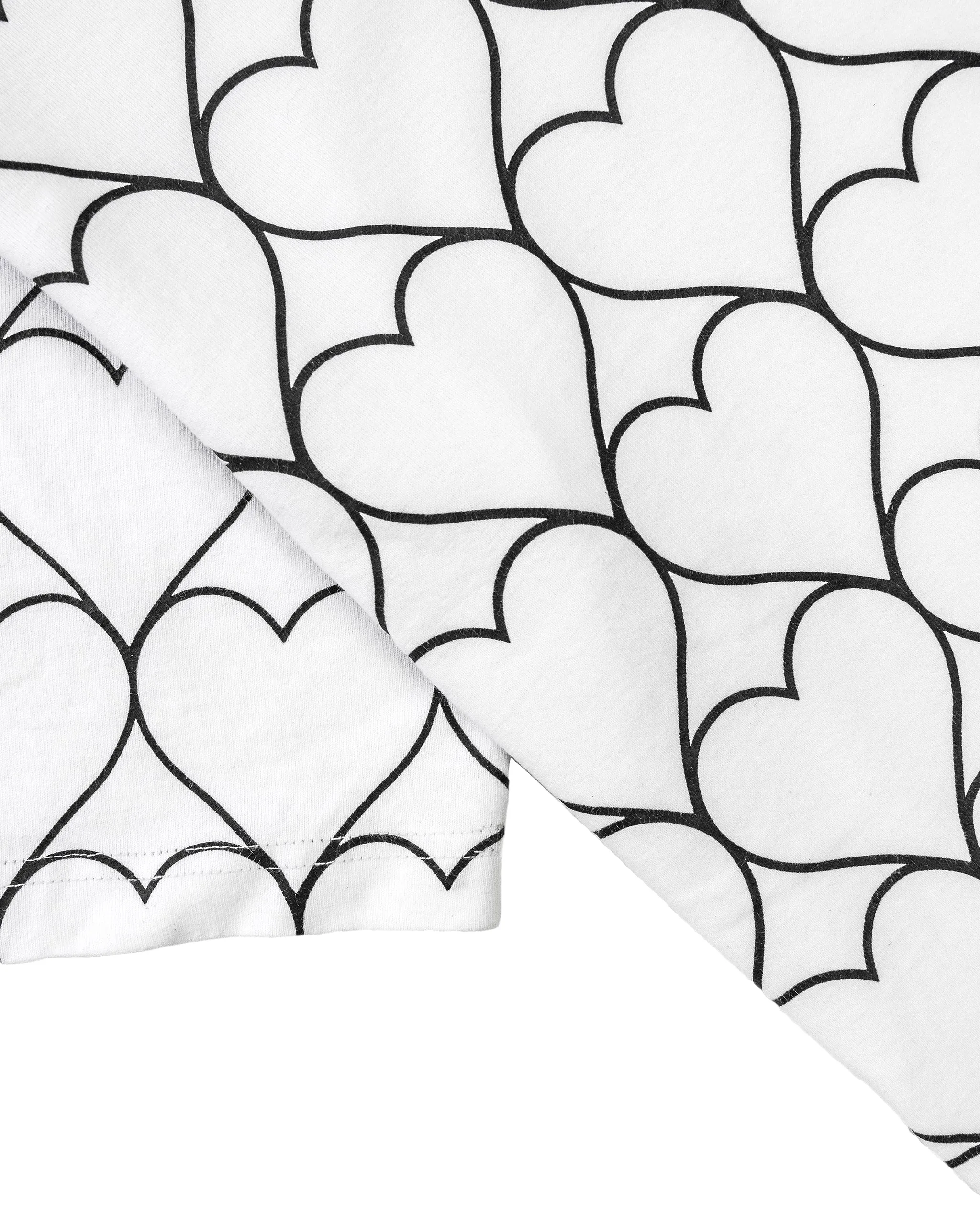 Heart Tee - White