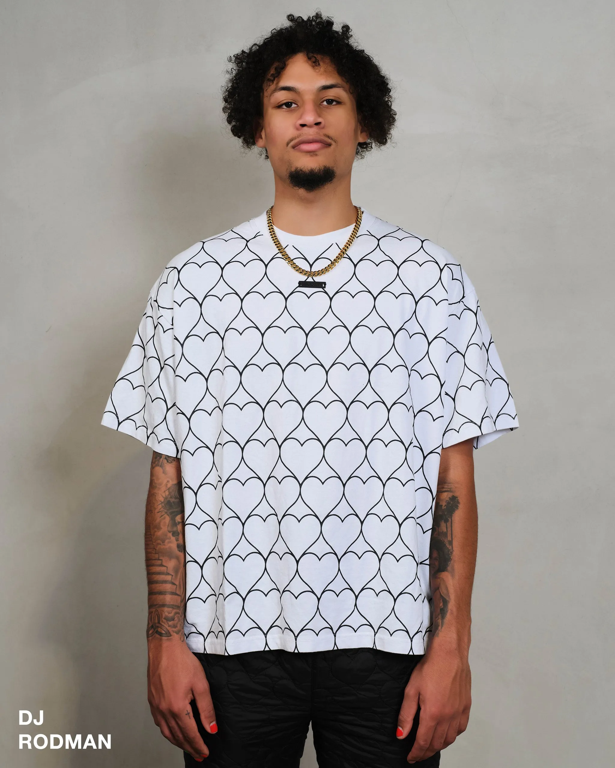 Heart Tee - White