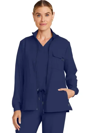 HH Quest HH360 Women's Zip Front Utility Jacket Navy