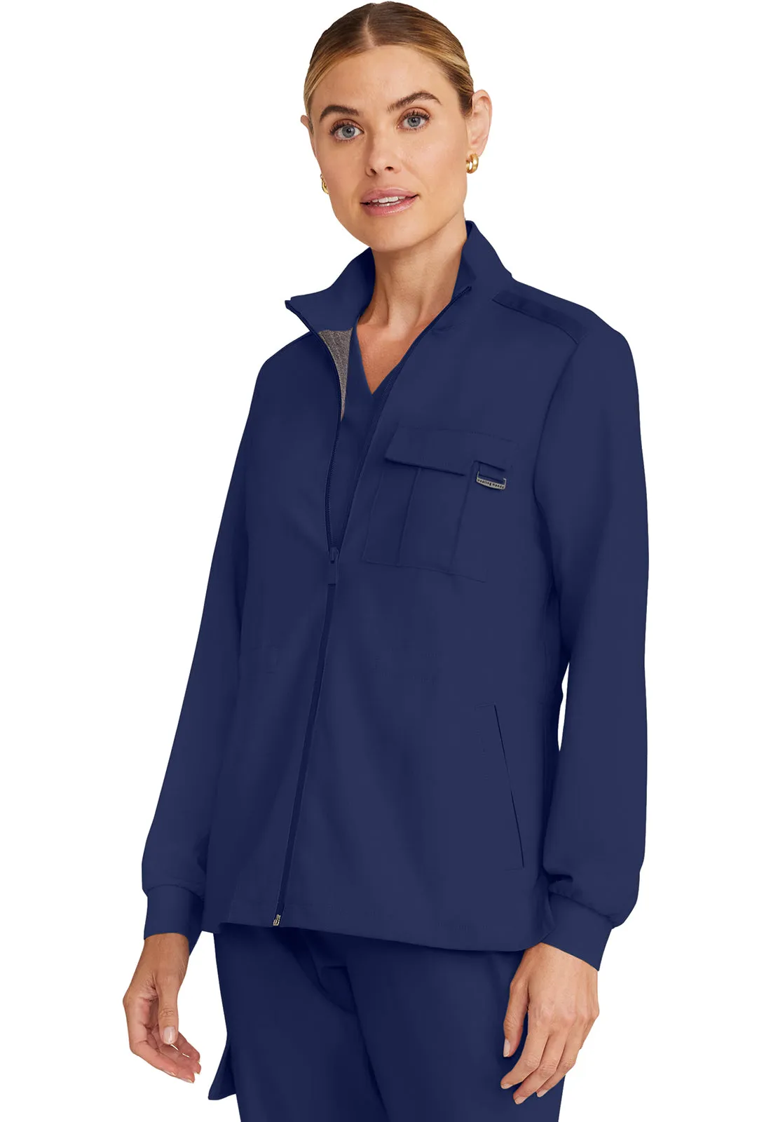 HH Quest HH360 Women's Zip Front Utility Jacket Navy