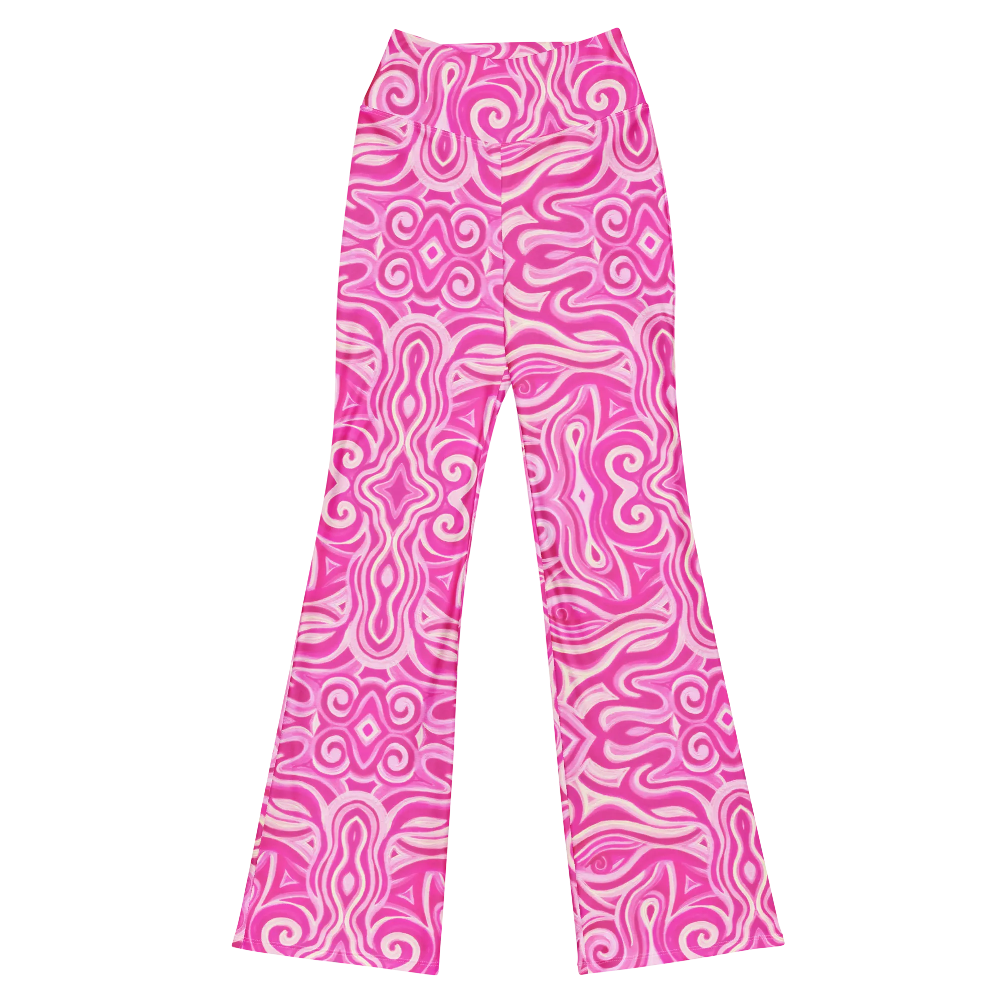 High Waisted Yoga Pants ( Internal Pocket)- "Princess" Design