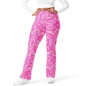 High Waisted Yoga Pants ( Internal Pocket)- "Princess" Design