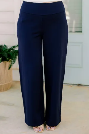 Highly Favored Pants, Navy