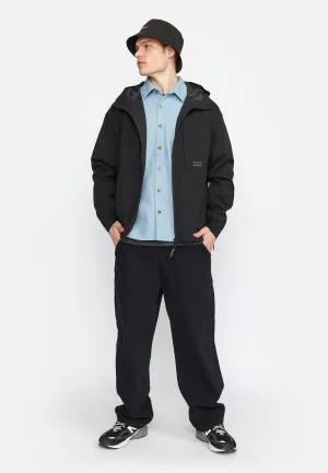 Hooded Windbreaker / 7835 - Black