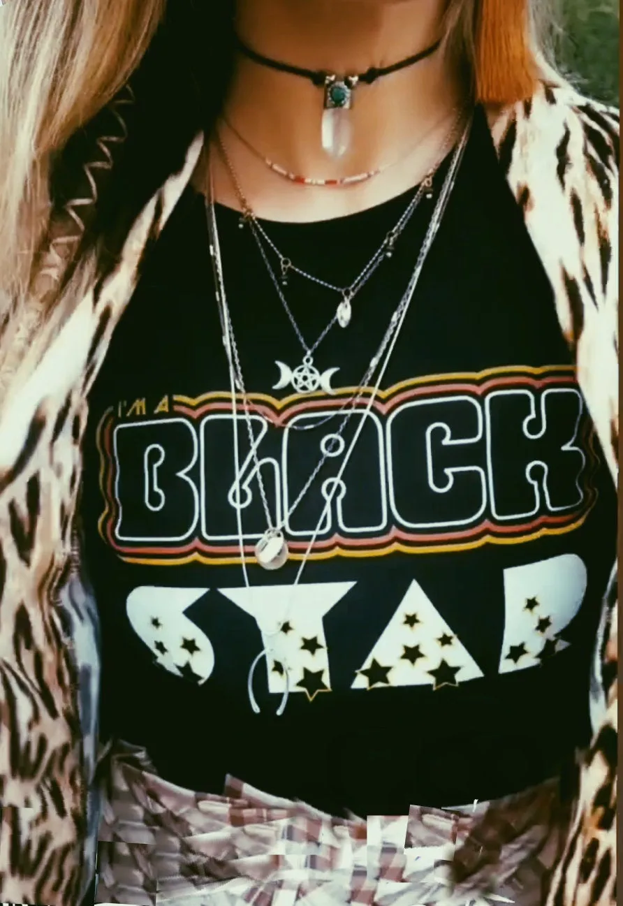 I'm a Black Star Tee - Black