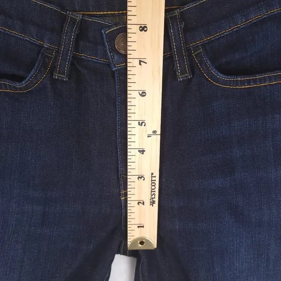 Imogene   Willie Lucy Skinny Low Rise Blue Denim Jeans 27