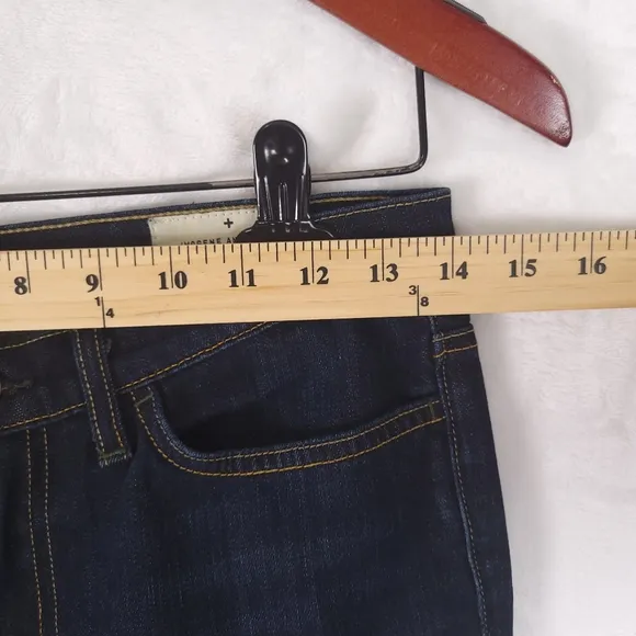Imogene   Willie Lucy Skinny Low Rise Blue Denim Jeans 27