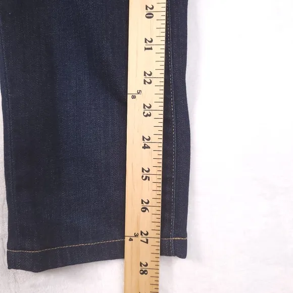 Imogene   Willie Lucy Skinny Low Rise Blue Denim Jeans 27