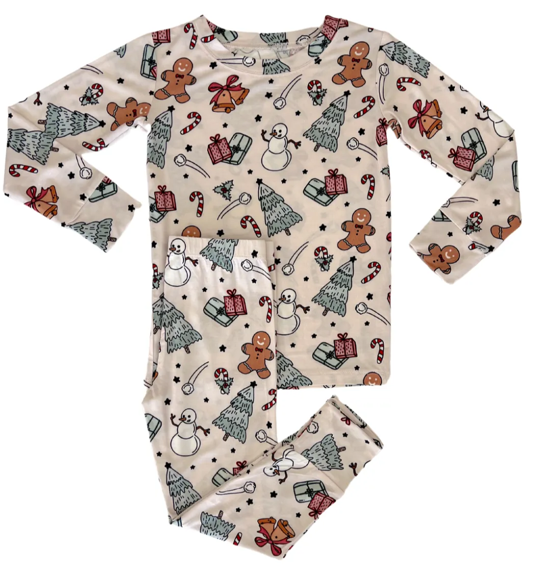 In My Jammers Holly Jolly Christmas L/S 2pc PJ Set